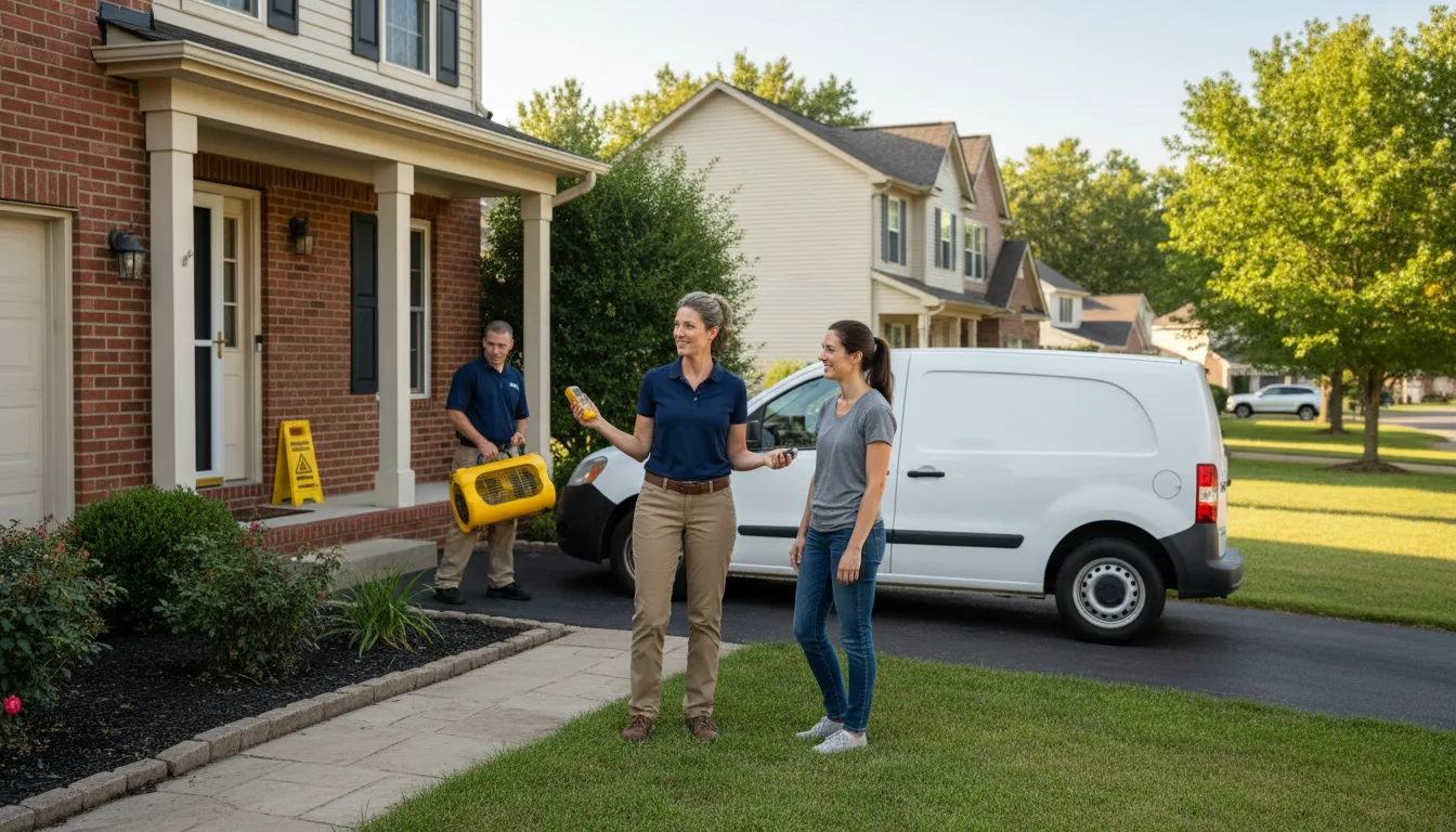 Water restoration image for Emergency Water Removal Services in Tremont City, OH